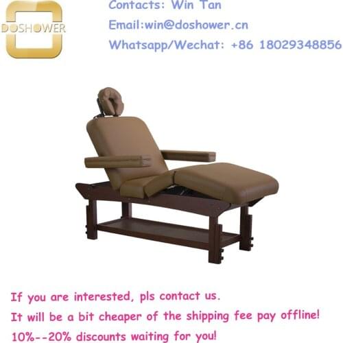 Inflatable massage table with electric lift massage table for steel frame wooden massage table