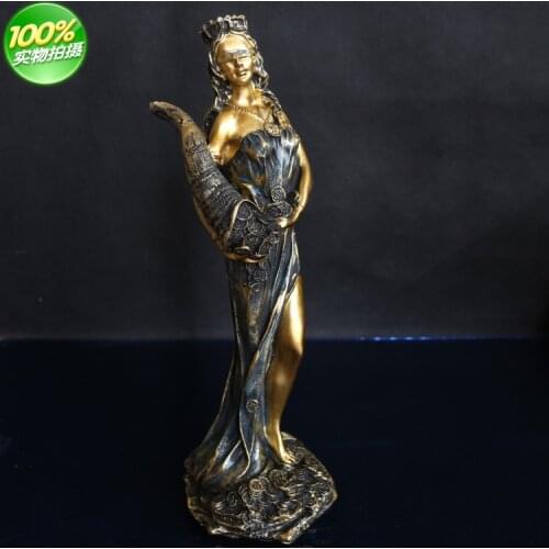 Roman sculpture art collection Roman ladies furniture model room bar decoration scene arrival Home sculpture wine cabinet craft