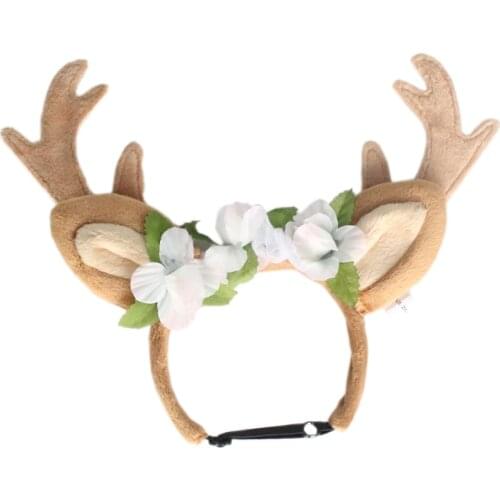 Christmas Dog Cat Headband Retro Plaid Hair Hoop Fou Dogs Cats 6020009 Pet Puppy Festival Accessories
