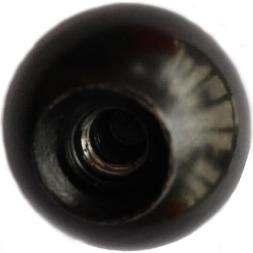 20PCS/Lot M6x25mm Ball Knob Copper Insert Machine Tool Replacement 6mm Thread 25mm Ball Diameter Bakelite Ball Knob Handle