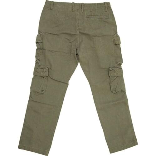 ST012 High-quality cotton badge embroidery mens overalls trousers multi-pocket trousers spring and summer hip-hop teenager