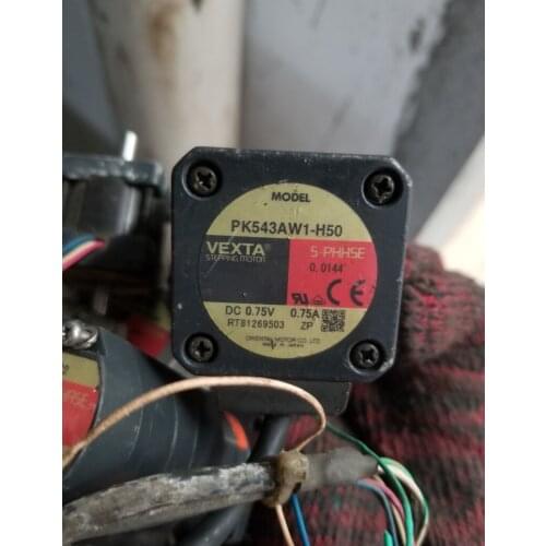 PK543AW1-H50 setpper motor , used in good condition . 80% appearance new , good working , free shipping