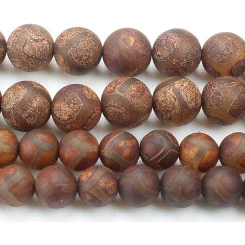 Old Ancient Dzi Agates, 8-12mm Round Beads ,Wholesale For DIY Jewellery Free Shipping