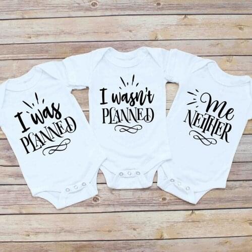 Triplets Pregnancy Announcement s Triplet Baby Clothing Triplets Gift Newborn Triplet Babies Funny s Drop Ship