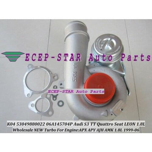 K04 53049700020 53049880020 06A145704P TURBO Turbocharger For Audi S3 TT Qua-ttro For Seat LEON 1.8T 99-06 APX APY AJH AMK 210HP
