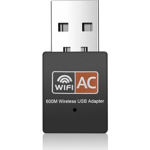 USB WiFi Adapter 2.4GHz 5GHz 600Mbps WiFi Antenna Dual Band 802.11b/n/g/ac Mini Wireless Computer Network Card Receiver