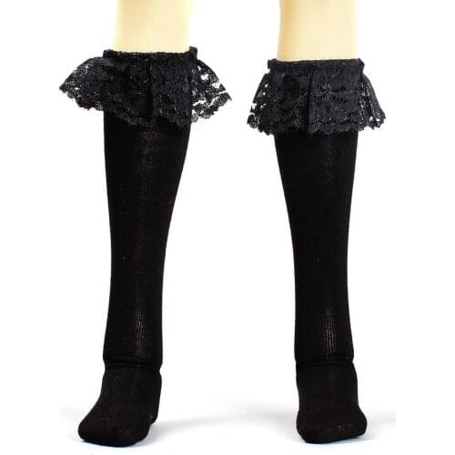 [wamami] 13# Acc Black Lace Socks/Stockings 1/4 MSD BJD Dollfie
