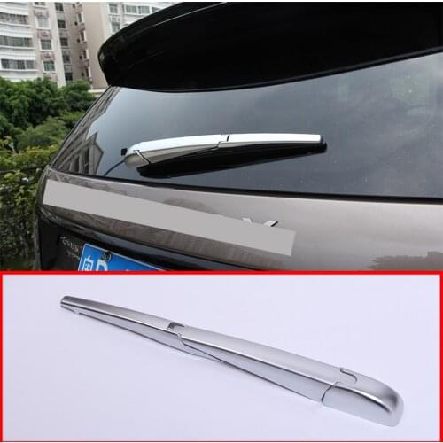 ABS Chrome Rear Window Wiper Cover Tail Windscreen Wipers Trims For Land Rover Discovery Sport L550 Car Exterior Accessories
