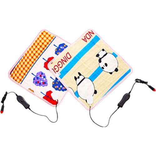 12V/24V 45x45cm Universal 20W Electric Car Seat Heated Cover Cushion Heater Pad Winter