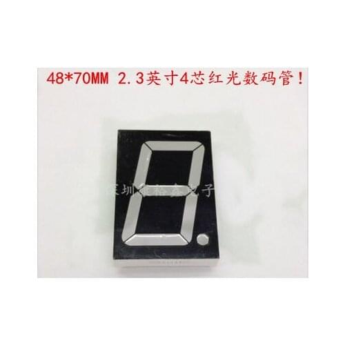 7.2V 1 digital 2.3 inches RED 4-pin 8 segment led display 23101AS/23101BS 2pcs