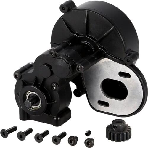 AUSTARHOBBY AX50003 Plastic Complete Center Gearbox Transmission Box with Gear for Axial SCX10 D90 1/10 RC Crawler Car