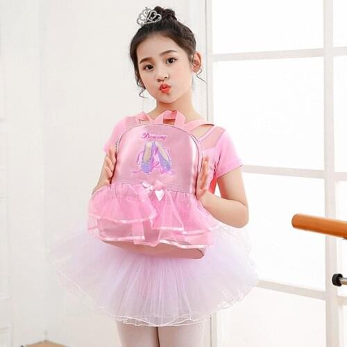 Ballet Dance Bag for Girl Ballet Sports Dance Bags for Girls Package School Backpack Baby Latin Dancing Package Kid Ballet Bag