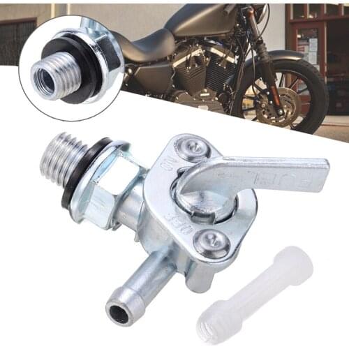 For ATV Quad Pocket Pit Dirt Bike Go Kart 1pc 10mm Left Motorcycle Generator Accessories Oil Fuel Tank Switch Assembly