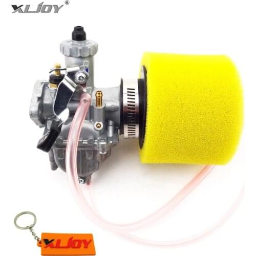 XLJOY Mikuni VM22 Carb 26mm Carburetor + 38mm Air Filter For 110cc 125cc Pit Dirt Bike ATV Quad Go Kart Motorcycle Motocross