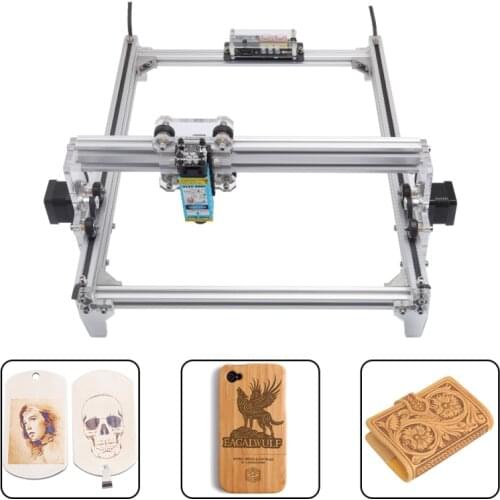 Mini 15W CNC Laser Engraving Machine 30x40cm 2 Axis Wood Metal Desktop Bamboo Engraver Router Laser Printer Cutter Engraver