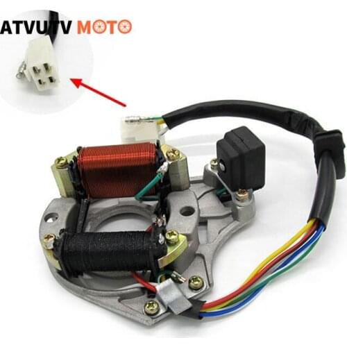 Motorcycle Magneto Stator Coil For Lf100 Dy100 H100 Lx100 50cc 70c 90cc 110cc 125cc Quad Dirt Bike Atv Buggy