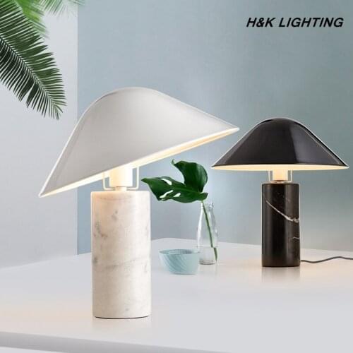 Marble Mushroom Lamp Nordic simple personality creative art living room bedroom lamp