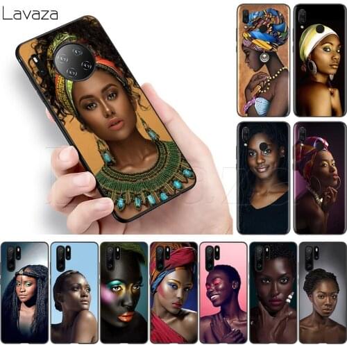 Lavaza African Beauty girl Soft Case for Huawei P9 P10 P20 P30 P Smart Z Y7 Plus Lite Pro Prime Mini 2019