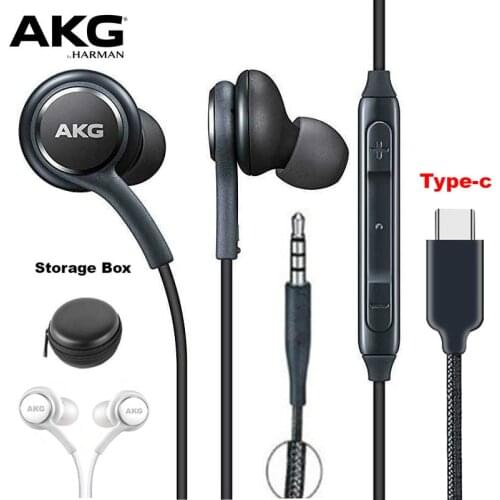 Samsung EO IG955 Earphones AKG Headset In-ear 3.5mm / Type c with Mic Wired for Galaxy S20 note10 S10 S9 S8 S7 huawei xiaomi
