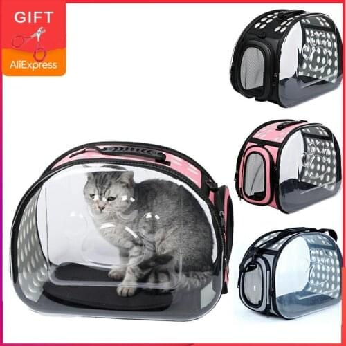Pet Dog Cat backpack Travel cat carrier Double Shoulder Bag Space Capsule Cat Backpack for Bag Small Pet Handbag Cat carrying