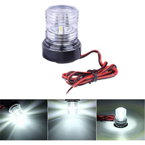 LED Marine Navigation Light, IP65 Waterproof All-round Anchor Lamp for Fishing Boat, Yacht