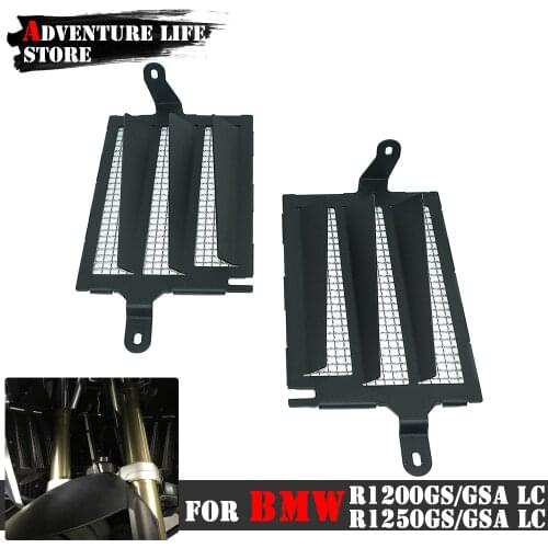 Motorcycle Radiator Guard Protection Grille Grill Cover Protector For BMW R1200GS R1200GS Adv LC Adventure R1200 GS LC 2013-2019