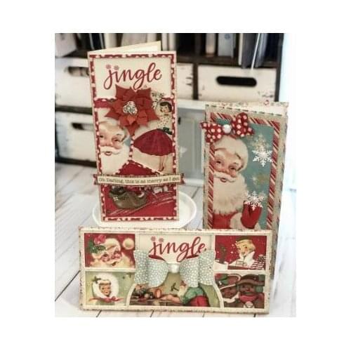 ZFPARTY Comic Strip Slimline Frame Metal Cutting Dies Stencils for DIY Scrapbooking Decorative Embossing DIY Paper Cards