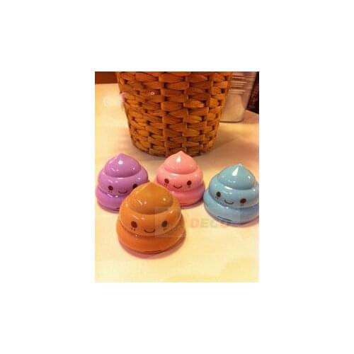 1PC/lot New fresh look poo design pencil sharpener.pencil cutter School supplies (SS-5940)