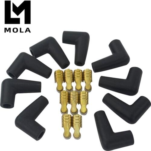 9 Buah/Set HEI Gaya Distributor Topi Kabel Busi Pria Sepatu Karet Terminal Berakhir Konektor Set