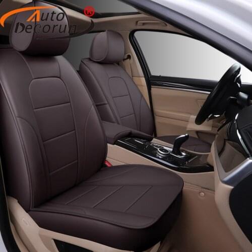 AutoDecorun Genuine Leather Seat Covers for Hyundai Veracruz 2008 Automobiles Seat Cover Cowhide 7 Seat Cushion Accessoires 23pc