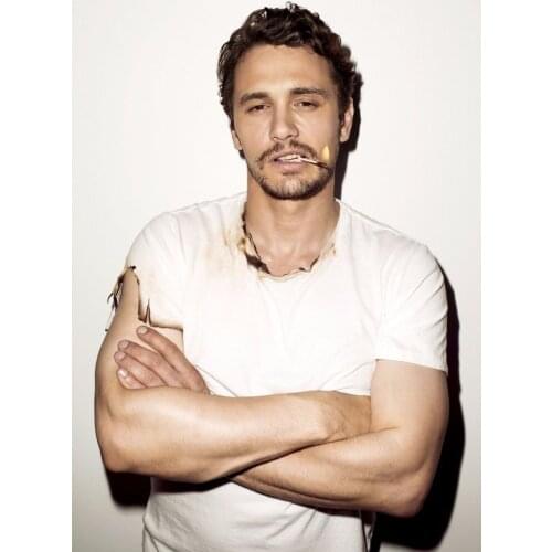 Home Decor James Franco Actor Star-Silk Art Poster Wall Sticker Decoration Gift