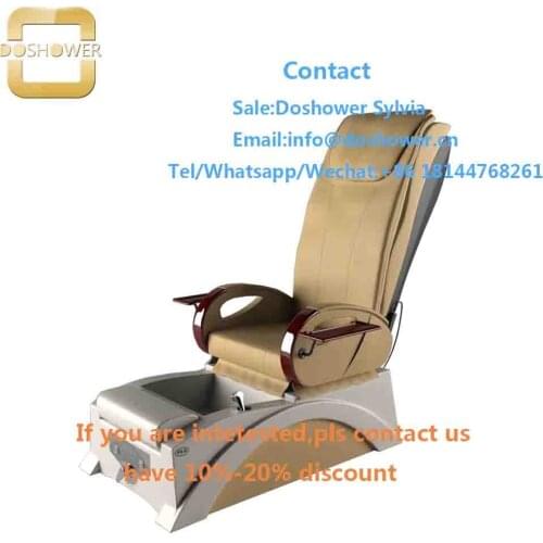 Electric spa pedicure chairs with uv clear gel for salon chair pedicure