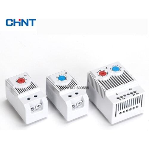 CHNT Cabinet Thermostat Temperature Controller Switch Adjustable KTS011 Automatic Controller for Fan Temperature Controller