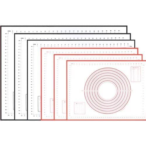 Cake Baking Mat Multiple sizes Non Stick Silicone Scale Rolling Dough Pads Kneading Mats Cooking Pastry Sheet Oven Liner CT2270