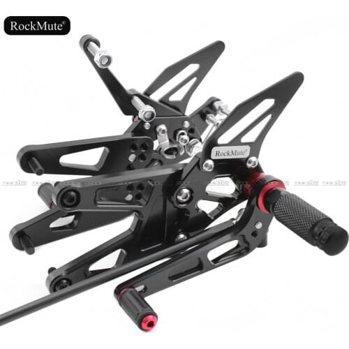 Motorcycle Rearsets For Yamaha YZF-R6 YZF R6 2003 2004 2005 CNC Adjustable Footrest Shift Lever Brake Pedal Foot Pegs Rear Set