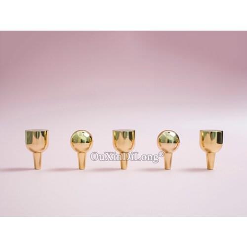 Luxury Gold 10PCS Solid Brass Robe Hooks Coat Handbag Hanger Entrance Wall Organizer Hangers Clothes Hat Scarf Hanger Hooks