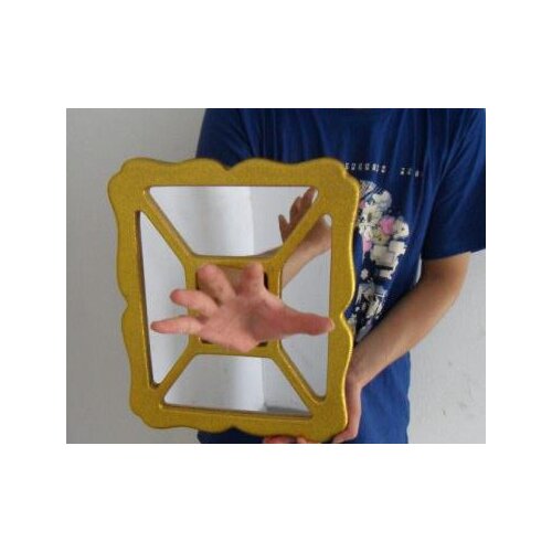 Arm Through Glass,Hand & Dove Thru Mirror,Best Stage Magic Tricks, Close Up Magic, Illusion,Mentalism,Gimmick,Magia Toys