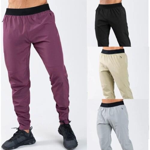 Fitness GYMOHYEAH Mens Sweatpants Sportswear Jogger Pants Men Bodybuilding Trousers 2020 Casual Elastic Slim Male Track Trousers