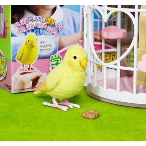 Learn Chinese Little Parrot Child Toy Girl Talking Bird Electronic Toy Pet Gift