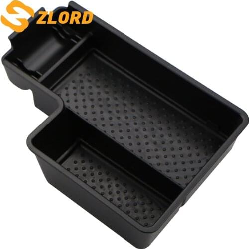 Central Armrest Storage Box Container Holder Tray for VW Golf 6 MK6 R20 GTI SCIROCCO Jetta MK5 Central Armrest Storage Box