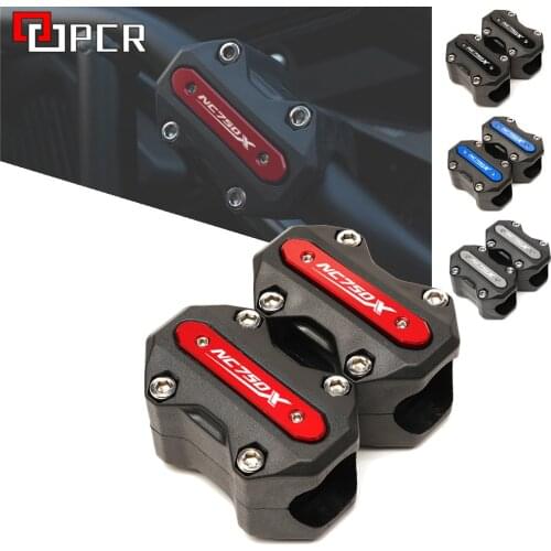 Logo NC750X Motorcycle Engine Guard Bumper Protection Decorative Block Crash Bar Decor For Honda nc750x nc 750x 2017-2020 2021