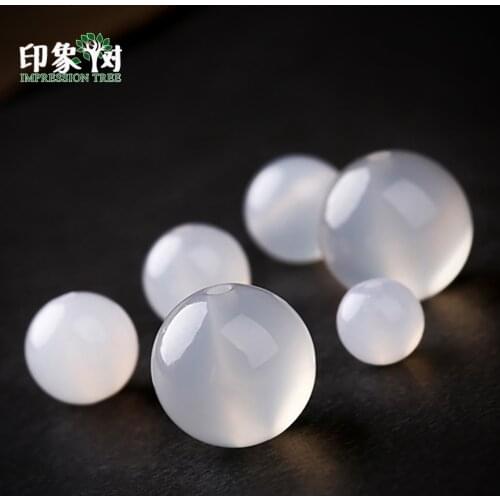 10pcs Pick Size 6/8/10/12/14mm Natural Gem Round White Opal Agates Druzy Beads Charms Handmade Bracelet DIY Jewelry Making 2012