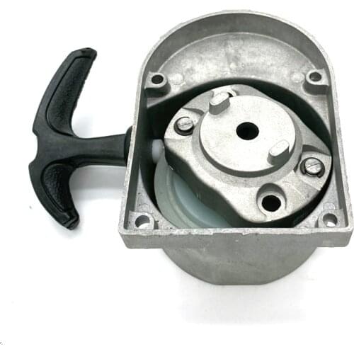 Aluminum Pull Start Recoil Starter Part For 2 Stroke 49cc 66cc 80cc Engine Motorised Motorized Bicycle Mini Moto Dirt Kids ATV