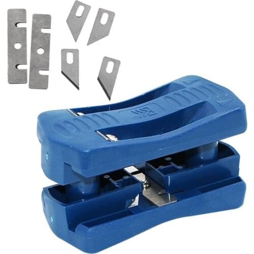 Double Edge Trimmer Banding Machine Manual Wood Tail Trimming Wood Side Banding Woodworking Carpenter Tool