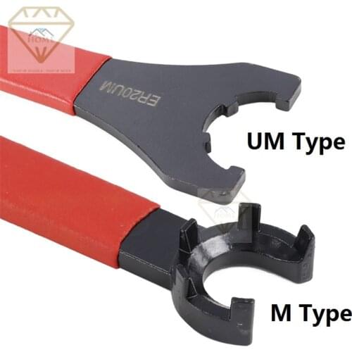 ER20 ER25 ER32 ER Spanner ER Collet UM Type Wrench for ER Nut Collet Chuck Holder CNC Milling Tool Lathe Tools