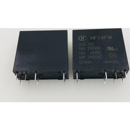 HF14FW-012-ZSP 12VDC 8pin 16A 250VAC relays new orginal