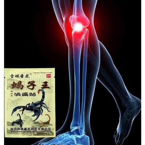 Chinese herbal medicine Emperor Scorpion Venom Pain relief orthopedic plaster Pain relief Patch medical Bruises Sprains aches pa