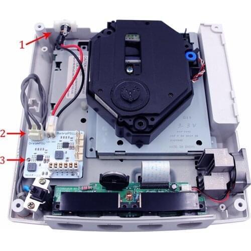 ​Power supply kit Suitable for Dreacast game console for Dreampsu 12V Rev 2.0 version replacement kit