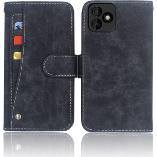 Hot! Blackview OSCAL C20 Case Luxury Wallet Flip Leather Phone Bag Cover Case For Blackview OSCAL C20 With Front Slide Card Slot