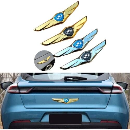 Metal Car Hood Styling Accessories Stickers for Geely Emblem Emgrand EC7 EC8 X7 7 GE GT EV8 EX7 Vision CK GE MK Bl King Kong Gx7